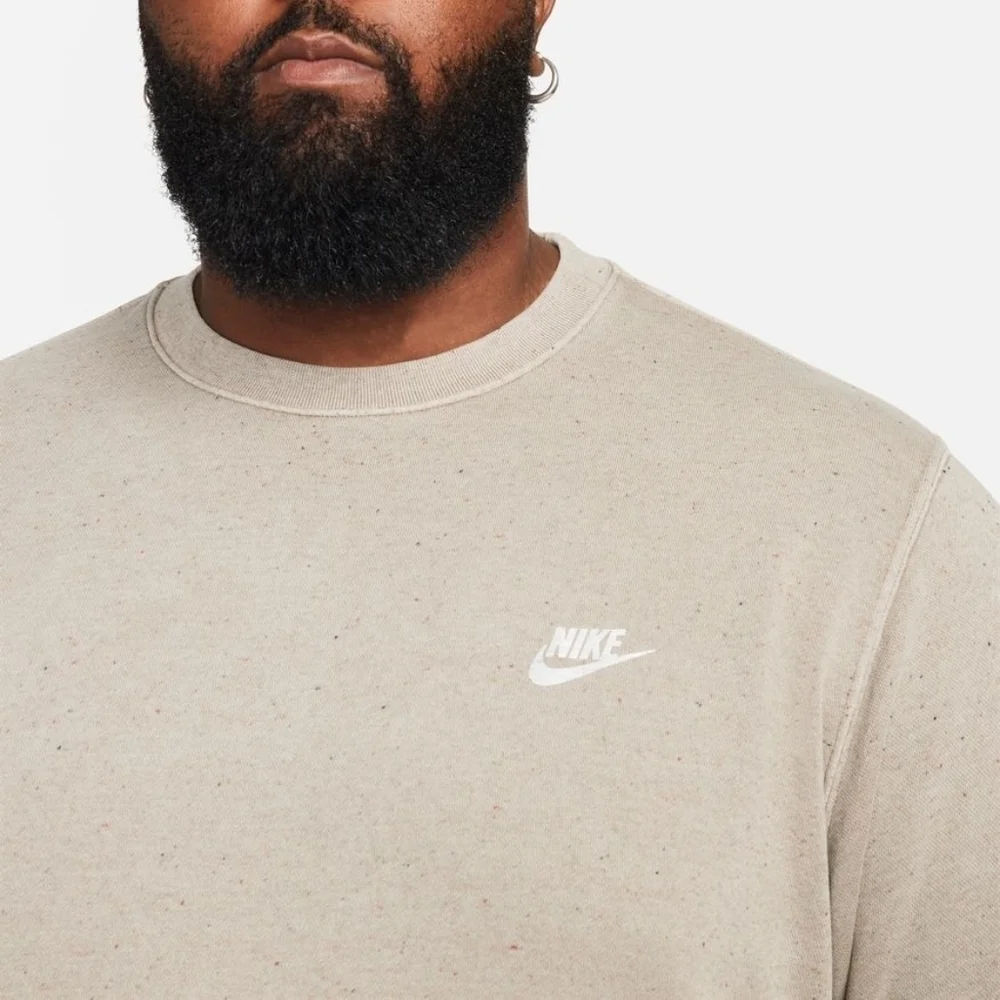 NIKE Club Fleece Pullover Crew – Sustainable Materials XL